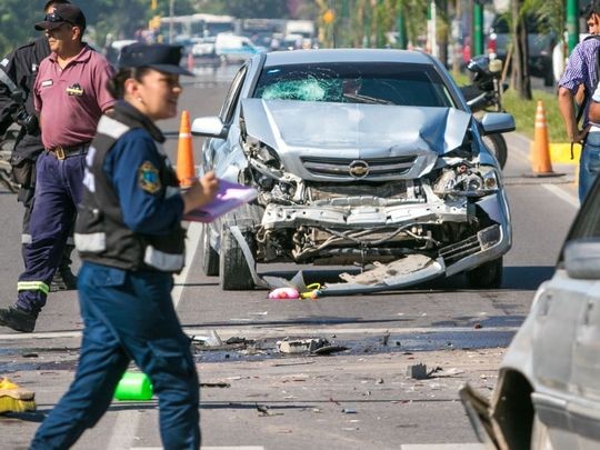 Hubo casi 6.000 muertos por accidentes de tránsito en la Argentina durante 2021