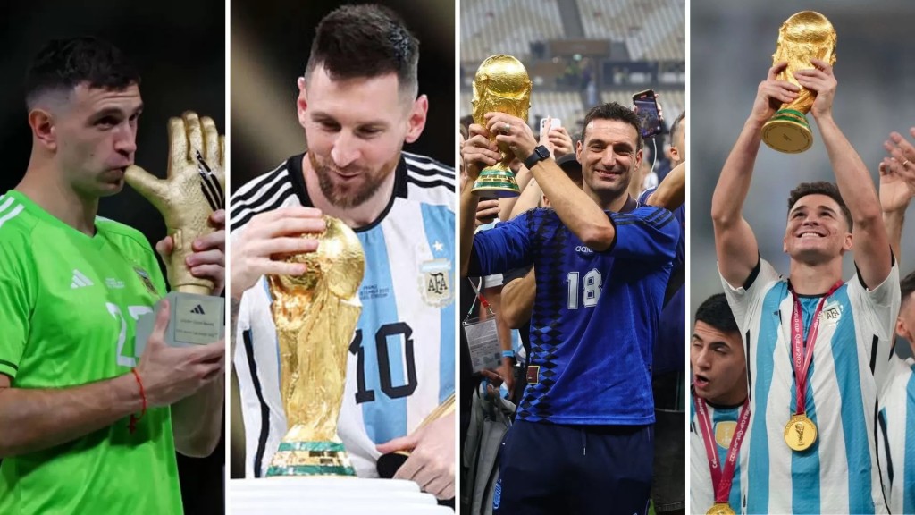 Messi, Julián Álvarez, Scaloni y Dibu Martínez fueron nominados al premio The Best de la FIFA