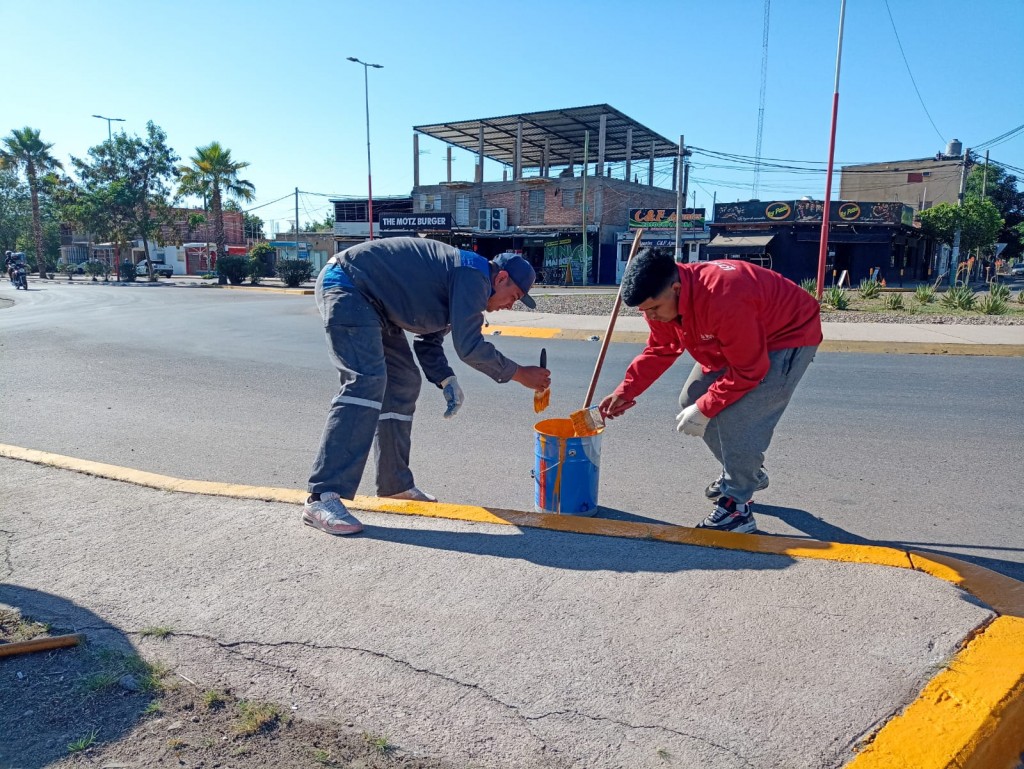 Municipio desplegó un operativo conjunto en la zona de la UNLaR