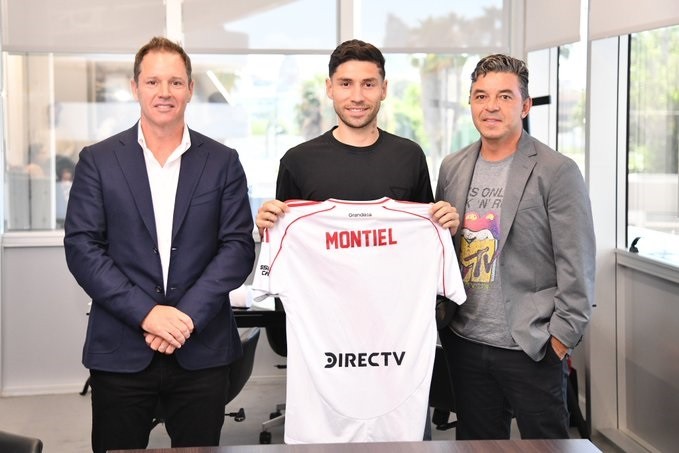  Montiel ya es jugador de River 