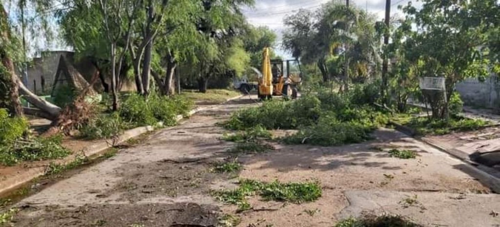 En Chamical hay 7 evacuados por las intensas lluvias