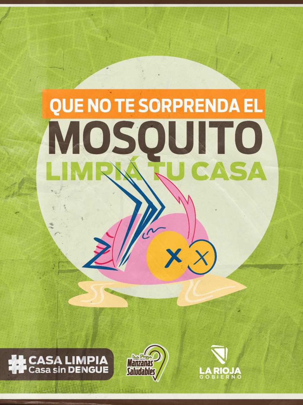 Refuerzan campaña para prevenir el dengue