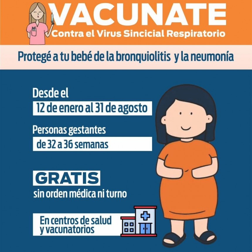 La Rioja puso en marcha una campaña de vacunación contra el Virus Sincicial Respiratorio
