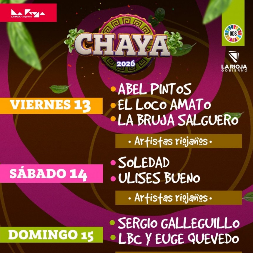 Entradas para la Chaya 2026: modalidades de venta y puntos habilitados