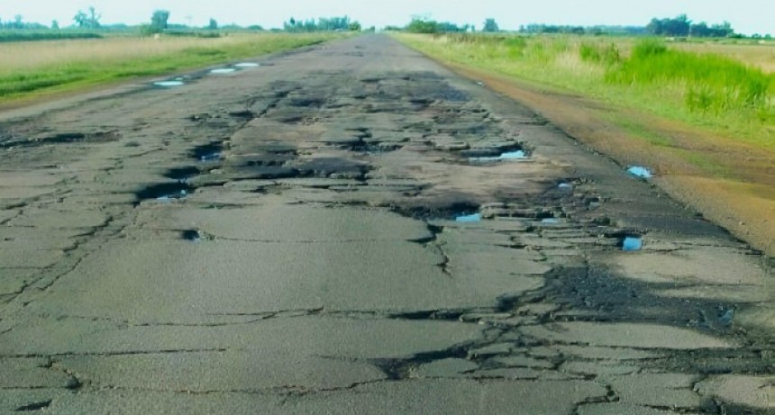 Abandono vial: entre el 65% y el 70% de las rutas nacionales están deterioradas por falta de inversión del Estado