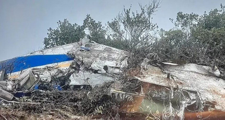 Cayó un avión en Colombia y no hay sobrevivientes