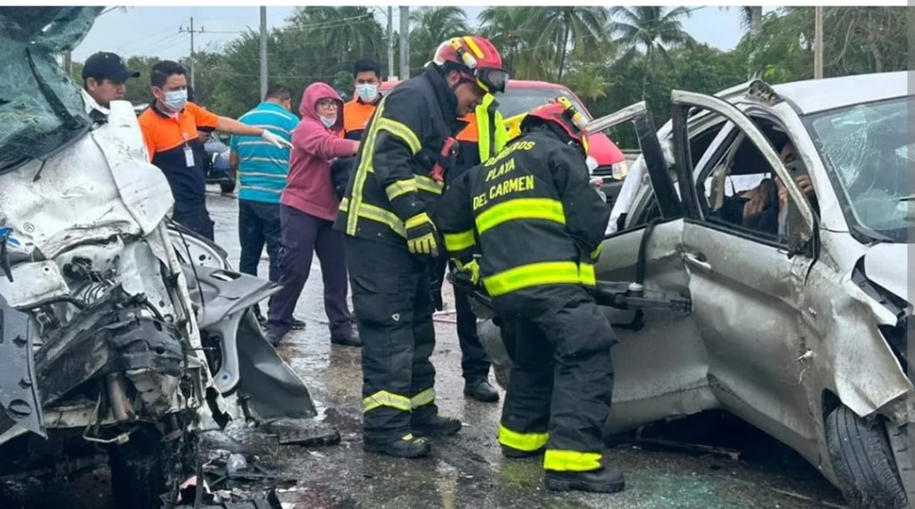 Tragedia en Playa del Carmen: cinco argentinos murieron en un accidente de tránsito