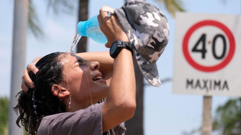 El servicio meteorológico difunde alertas por calor extremo y posibles lluvias de variada intensidad