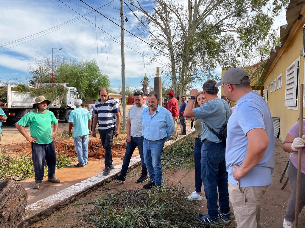  Quintela en Patquía: Como es la situación luego del temporal 