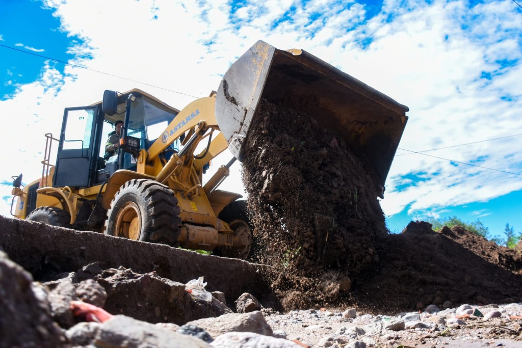 El municipio despleg&oacute; sus cuadrillas para contrarrestar los efectos del temporal