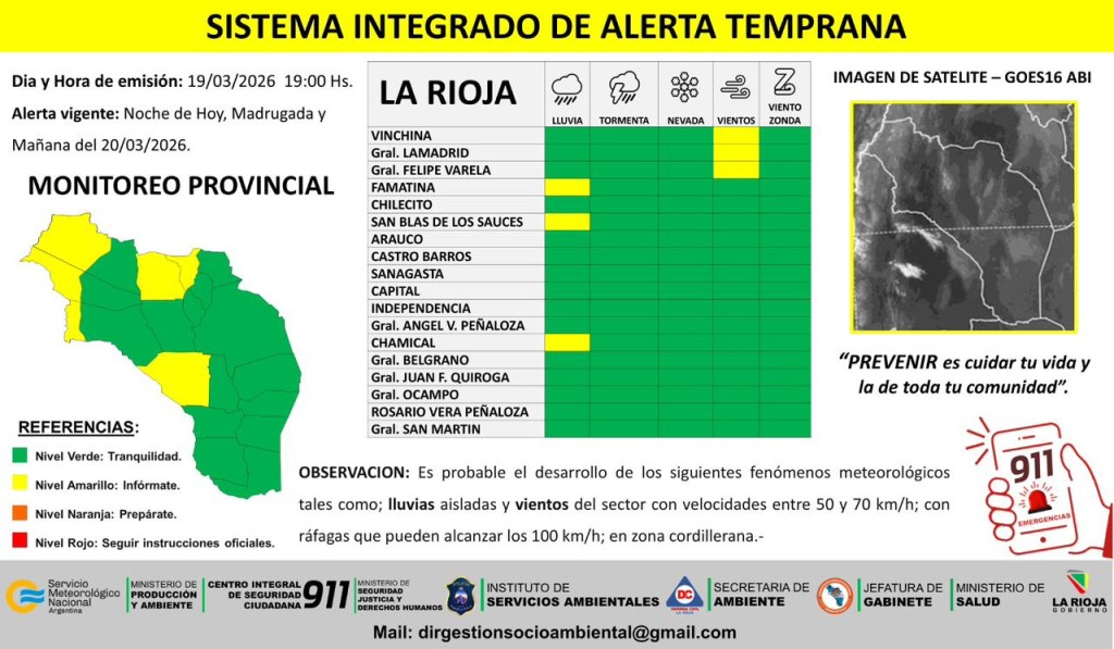 Emiten alerta por niebla, lluvias y vientos
