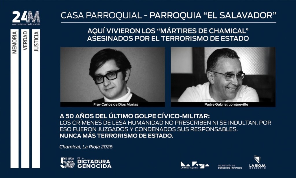 La Provincia se&ntilde;aliza sitios de memoria y redobla el compromiso con el "Nunca M&aacute;s"