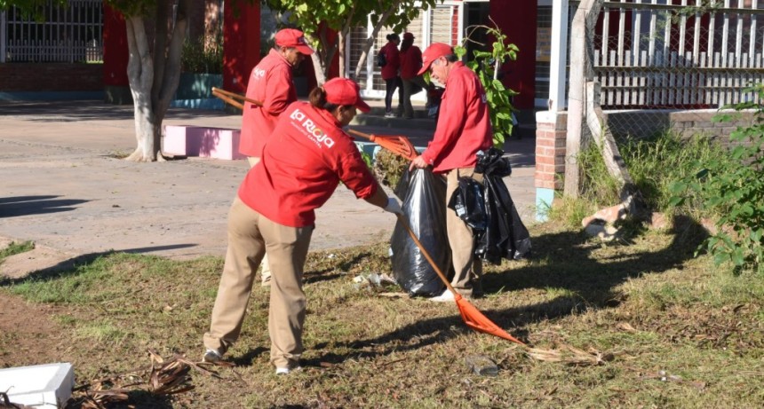 Municipio refuerza tareas de limpieza, desmalezado y nivelaci&oacute;n de calles