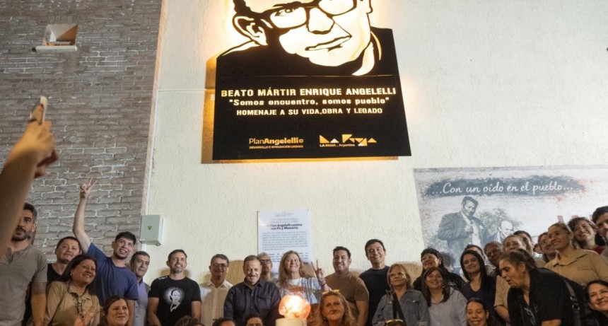 Inauguraron un mural en homenaje a Monse&ntilde;or Angelelli en el barrio Francisco II