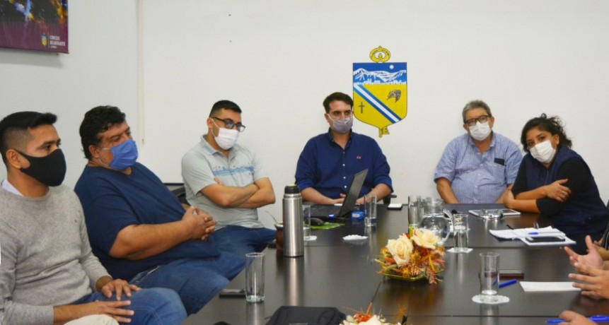 Concejales se reunieron con el secretario de Hacienda del Municipio