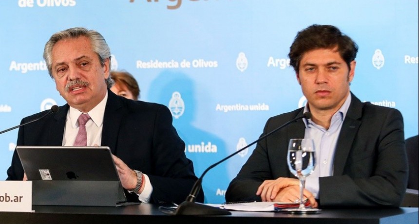 Alberto Fern&aacute;ndez y Kicillof analizan la segunda ola de coronavirus
