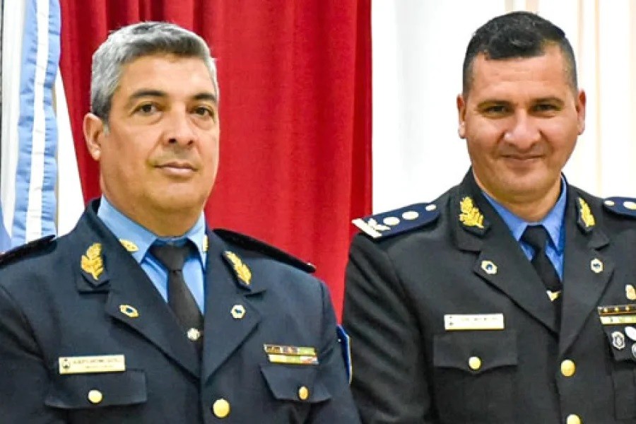 Quintela pone en funciones a la nueva c&uacute;pula de la Polic&iacute;a provincial