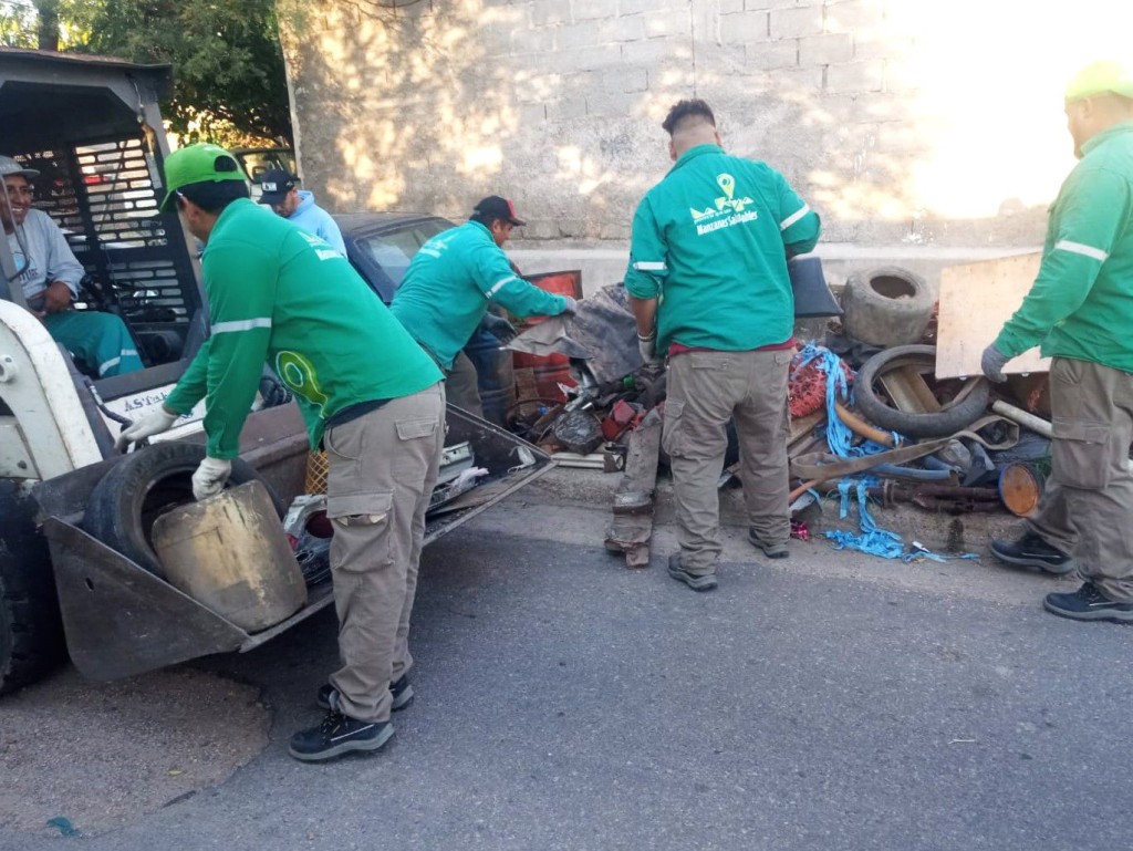 Intensifican operativos de Manzanas Saludables en barrios de la Capital