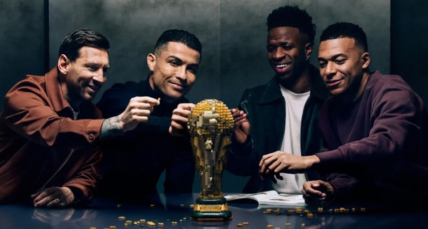 Messi, Cristiano y Mbapp&eacute; revolucionan las redes con una publicidad rumbo al Mundial 2026