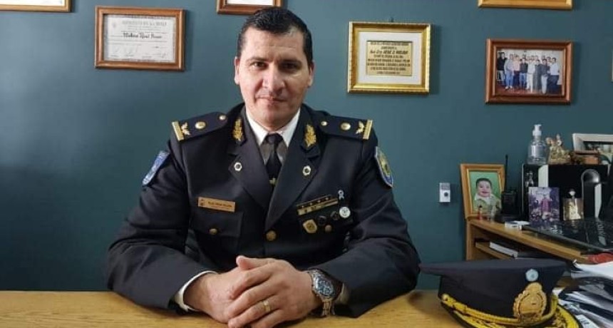 Ren&eacute; Molina asume como jefe de la policia de La Rioja