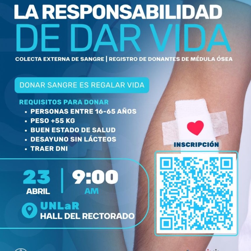 Donar salva vidas y las empresas se suman: La Rioja activa el Mes de la Responsabilidad Social