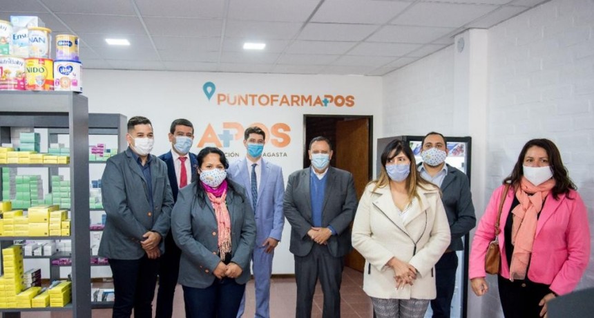 Nueva delegaci&oacute;n y farmacia de APOS en Sanagasta