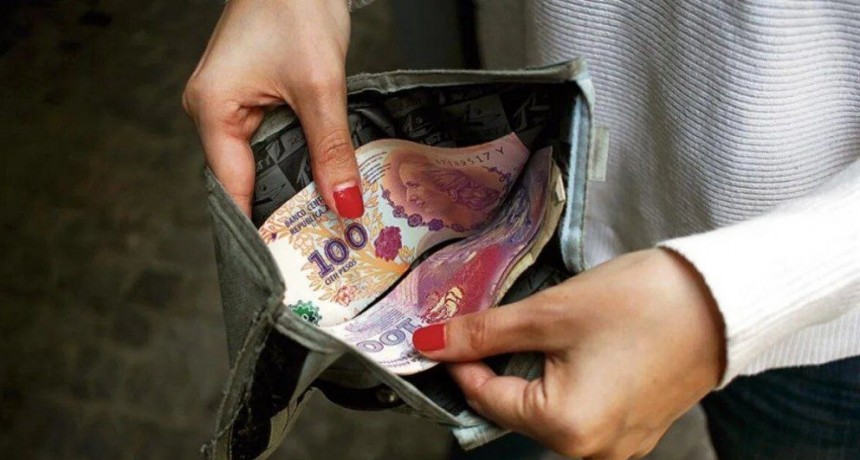 El poder adquisitivo cayó más de 30%