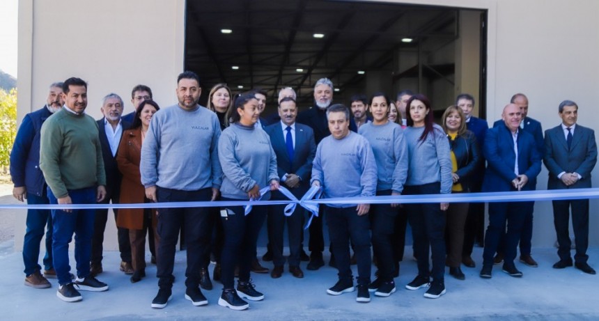  La fábrica Vucalar S.A. amplio su planta en Sanagasta