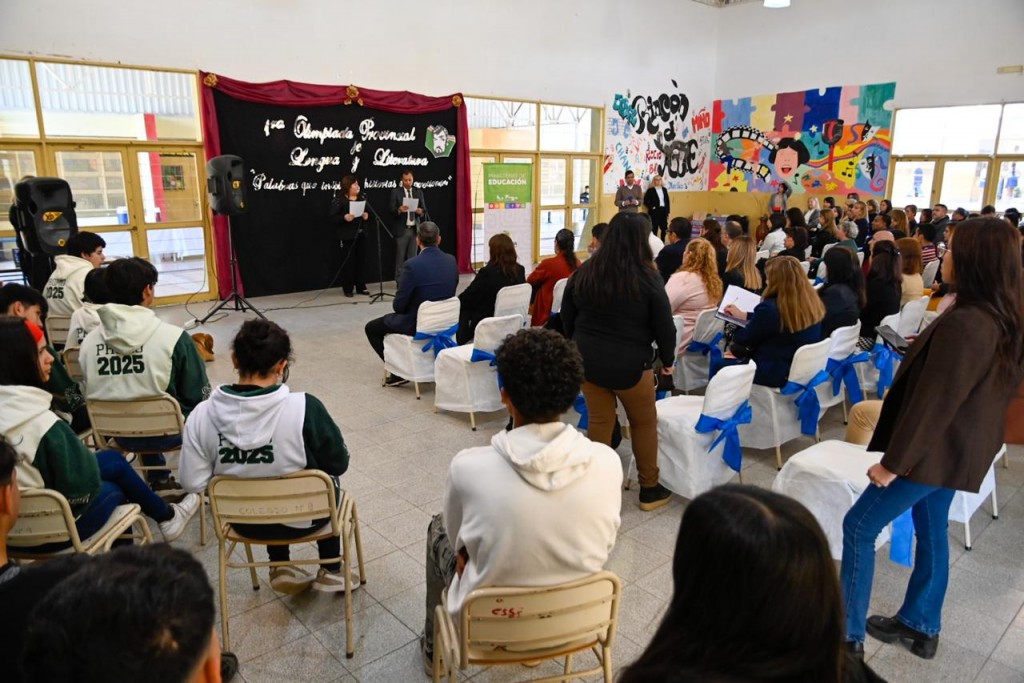 Se realizó el lanzamiento de la primera Olimpiada Provincial de Lengua y Literatura 