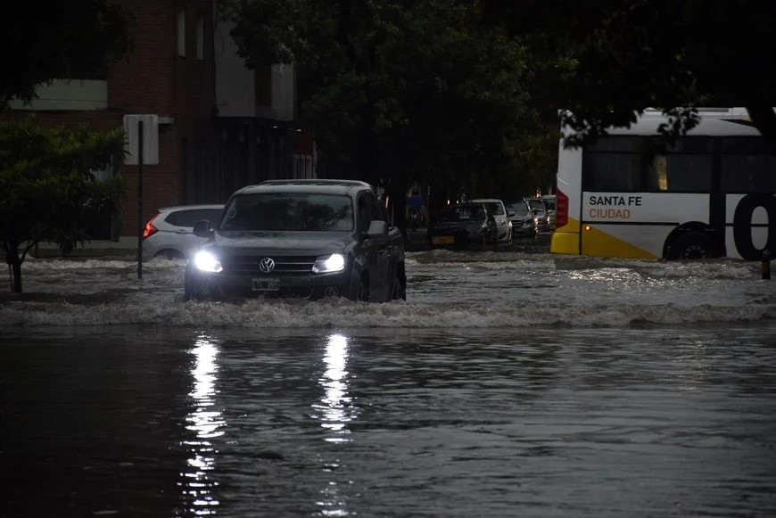 Santa Fé bajo el agua 