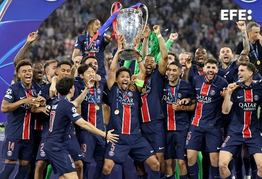 El PSG es el nuevo campeón de la Champions League 