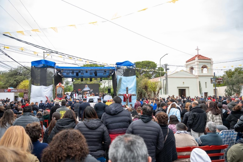 Quintela particip&oacute; de las celebraciones en honor a Santa Rita de Catuna