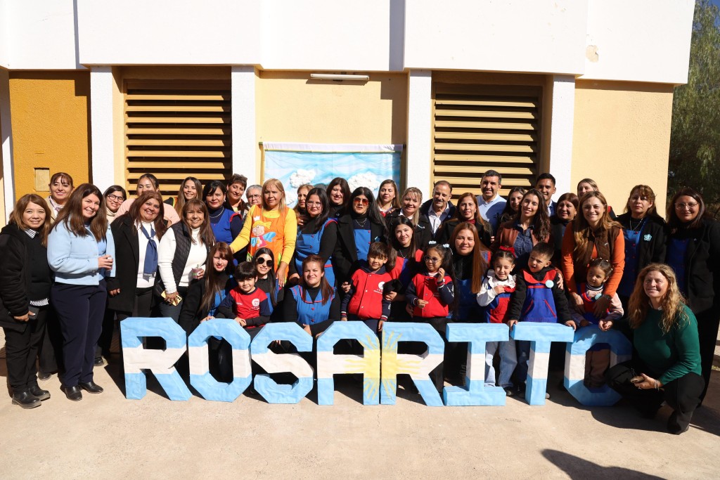 Quintela inaugur&oacute; un nuevo espacio educativo en la tierra de Rosarito