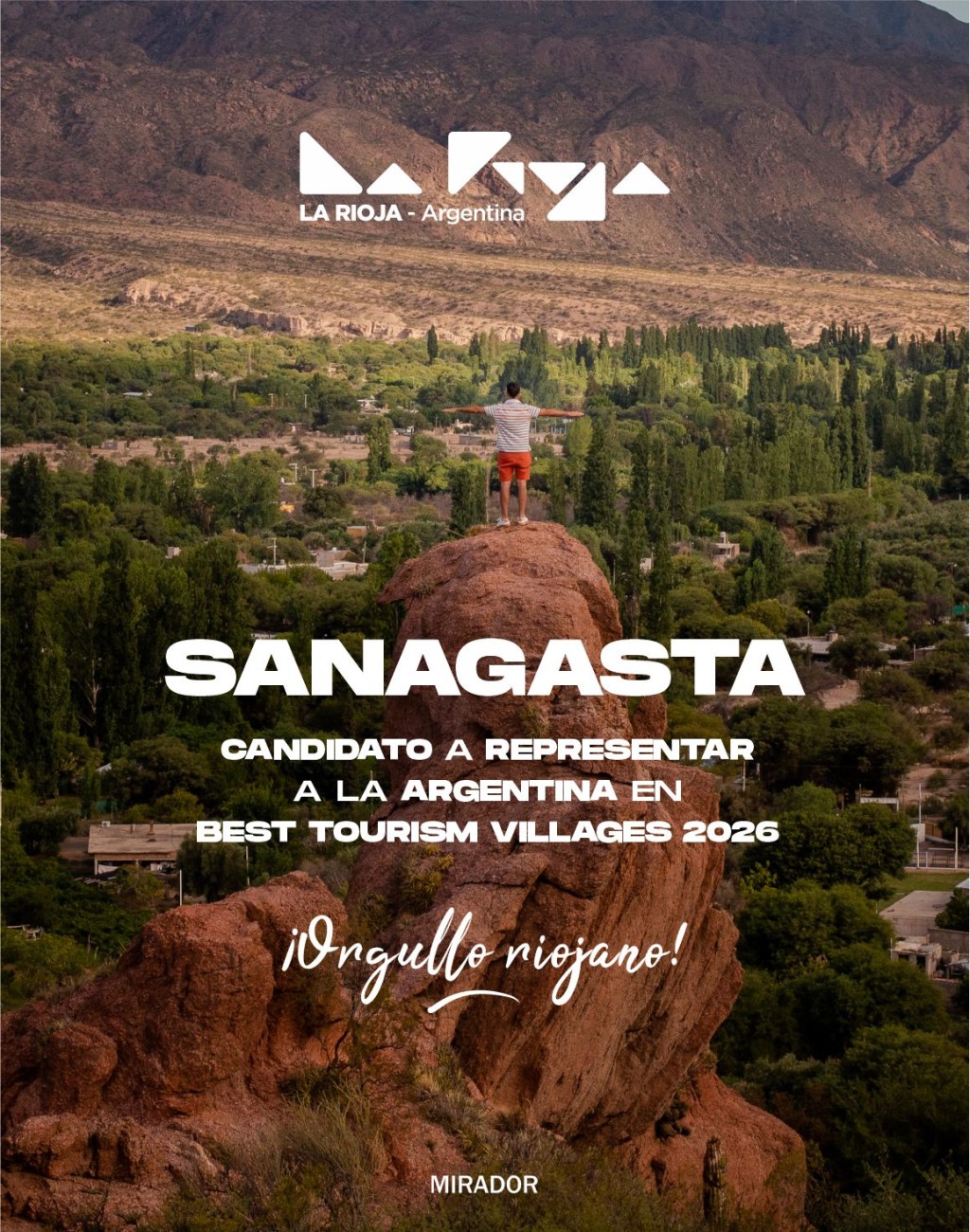 Sanagasta representar&aacute; a la Argentina en los Best Tourism Villages 2026 de ONU Turismo