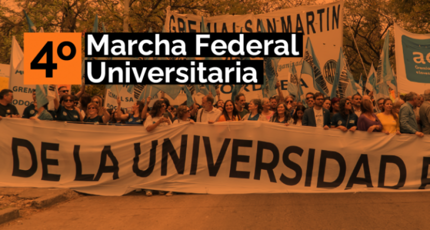 Los universitarios se unen en una marcha que promete ser multititudinaria en todo el pa&iacute;s