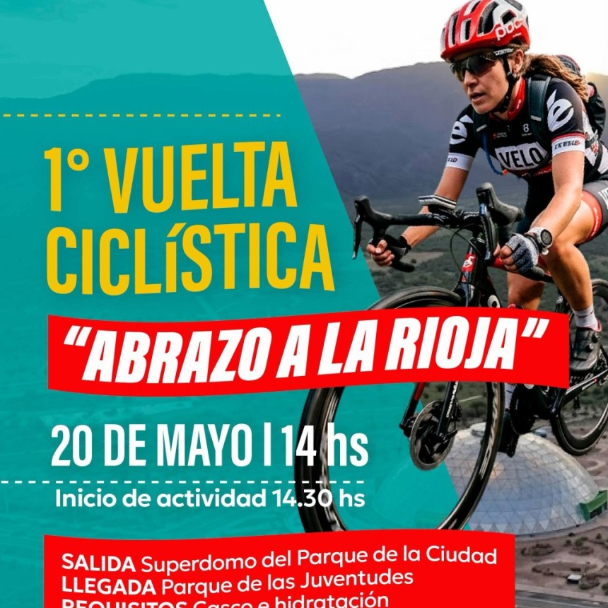 El Municipio realizar&aacute; la primera &ldquo;Vuelta Cicl&iacute;stica&rdquo; para celebrar los 435 a&ntilde;os de La Rioja