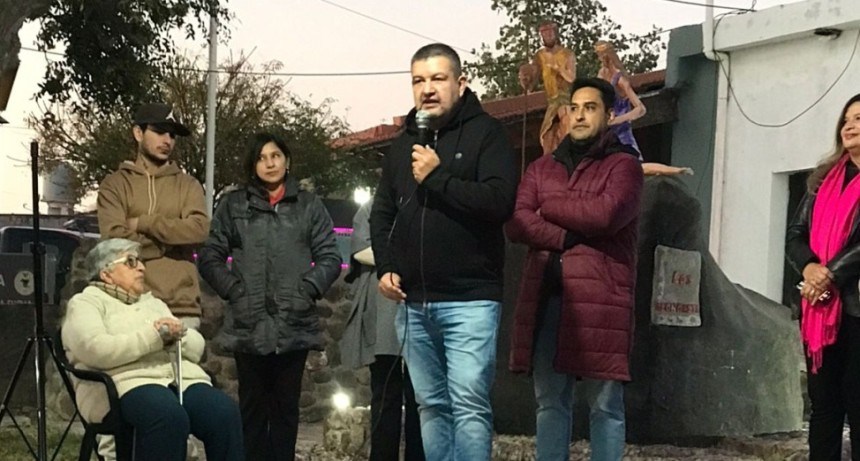 Sentimiento Federal inaugur&oacute; un nuevo espacio religioso en Catuna