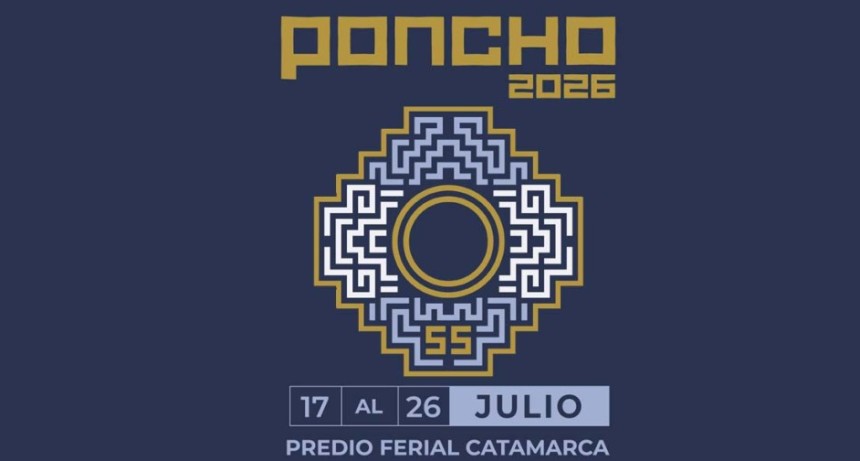Confirmaron la grilla nacional del Poncho 2026: qui&eacute;nes actuar&aacute;n cada noche