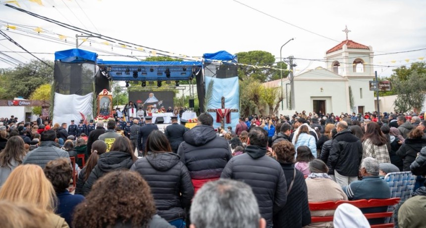 Quintela particip&oacute; de las celebraciones en honor a Santa Rita de Catuna