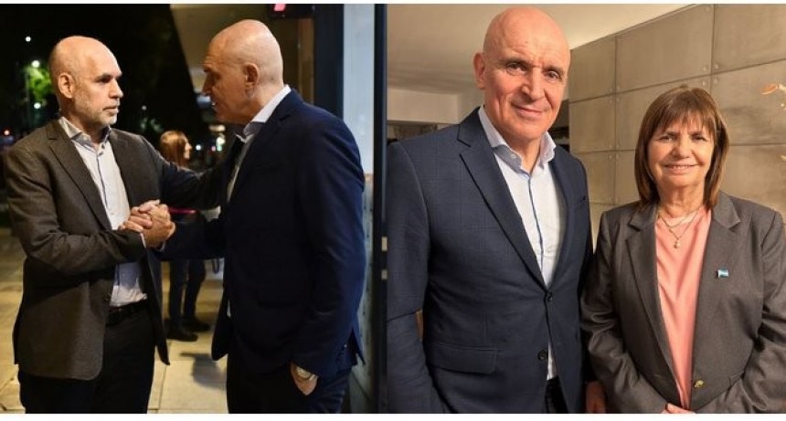 Espert oficializó su ingreso a Juntos por el Cambio y posó junto a Bullrich y Rodríguez Larreta