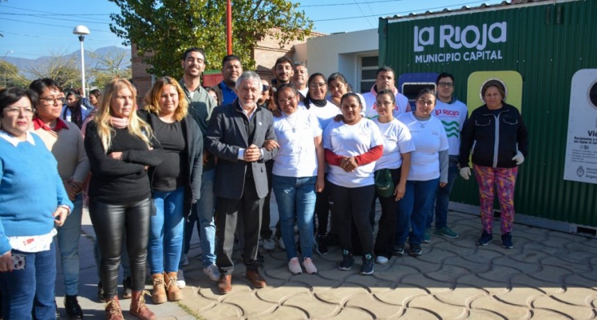 Inauguran Eco Punto en el CePaR Norte