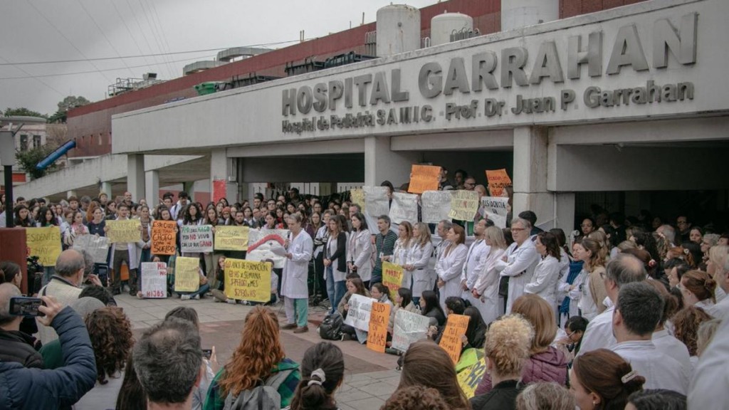 Conflicto en el Garrahan:  ATE anunció un paro nacional para este jueves