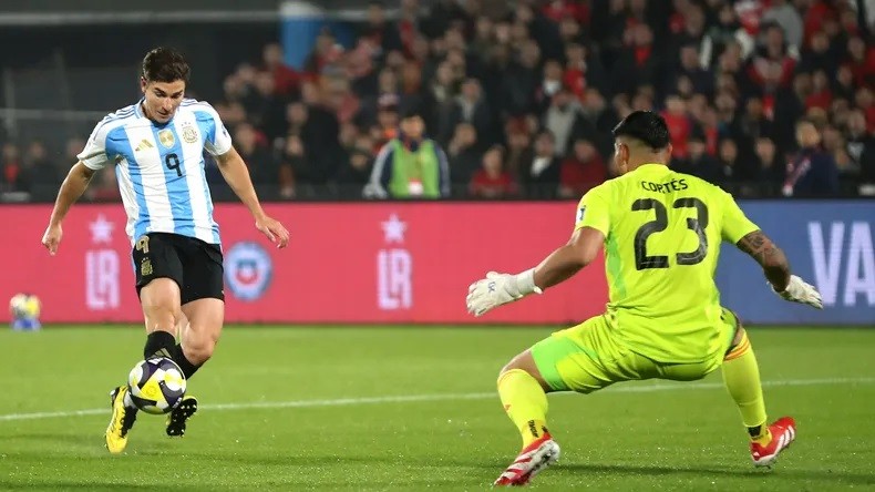 Eliminatorias Sudamericanas Mundial 2026: Argentina le ganó a un Chile deslucido