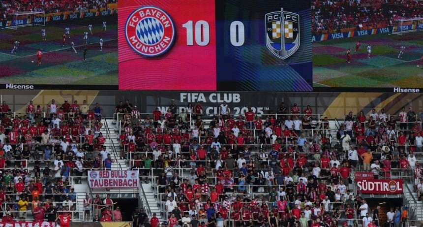 Bayern goleó al débil Auckland City en el Mundial de Clubes
