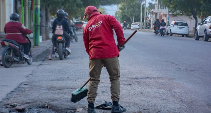 Municipio avanza en la limpieza de la ciudad