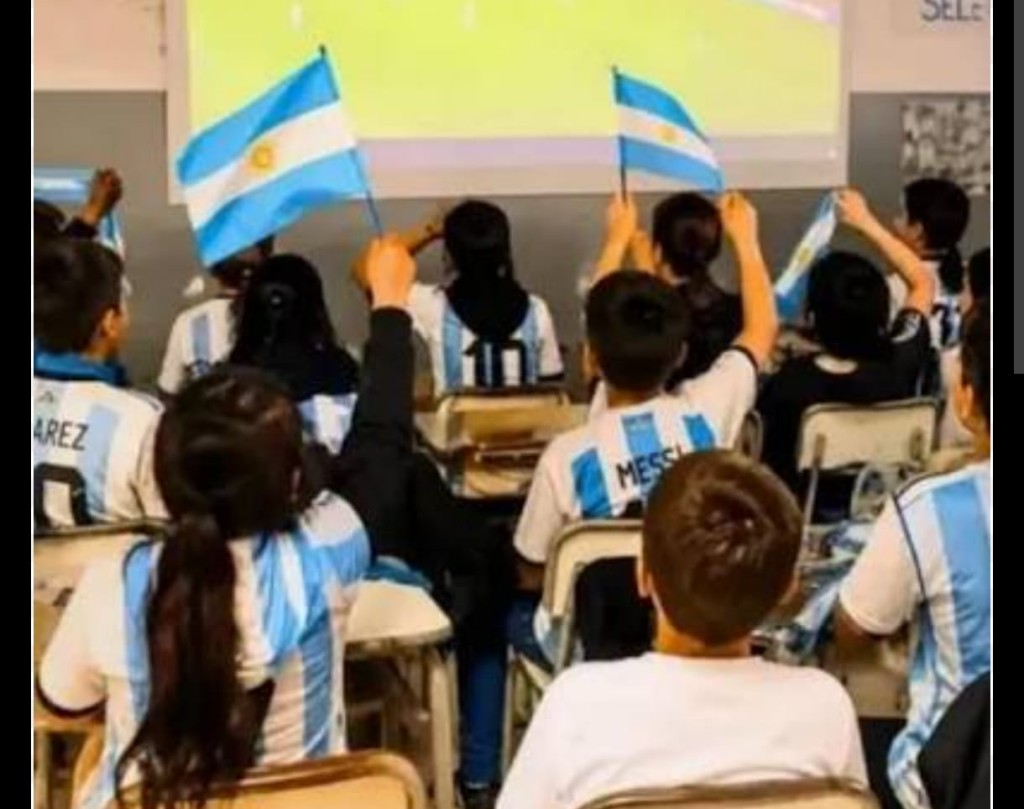 El lunes 22 no habr&aacute; clases en el turno tarde por el partido de la Selecci&oacute;n Argentina