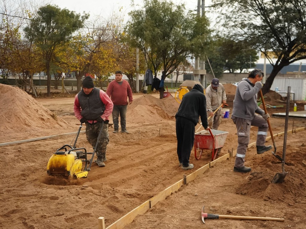 Municipio convirti&oacute; en pulm&oacute;n verde otro sector de las ex v&iacute;as del ferrocarril