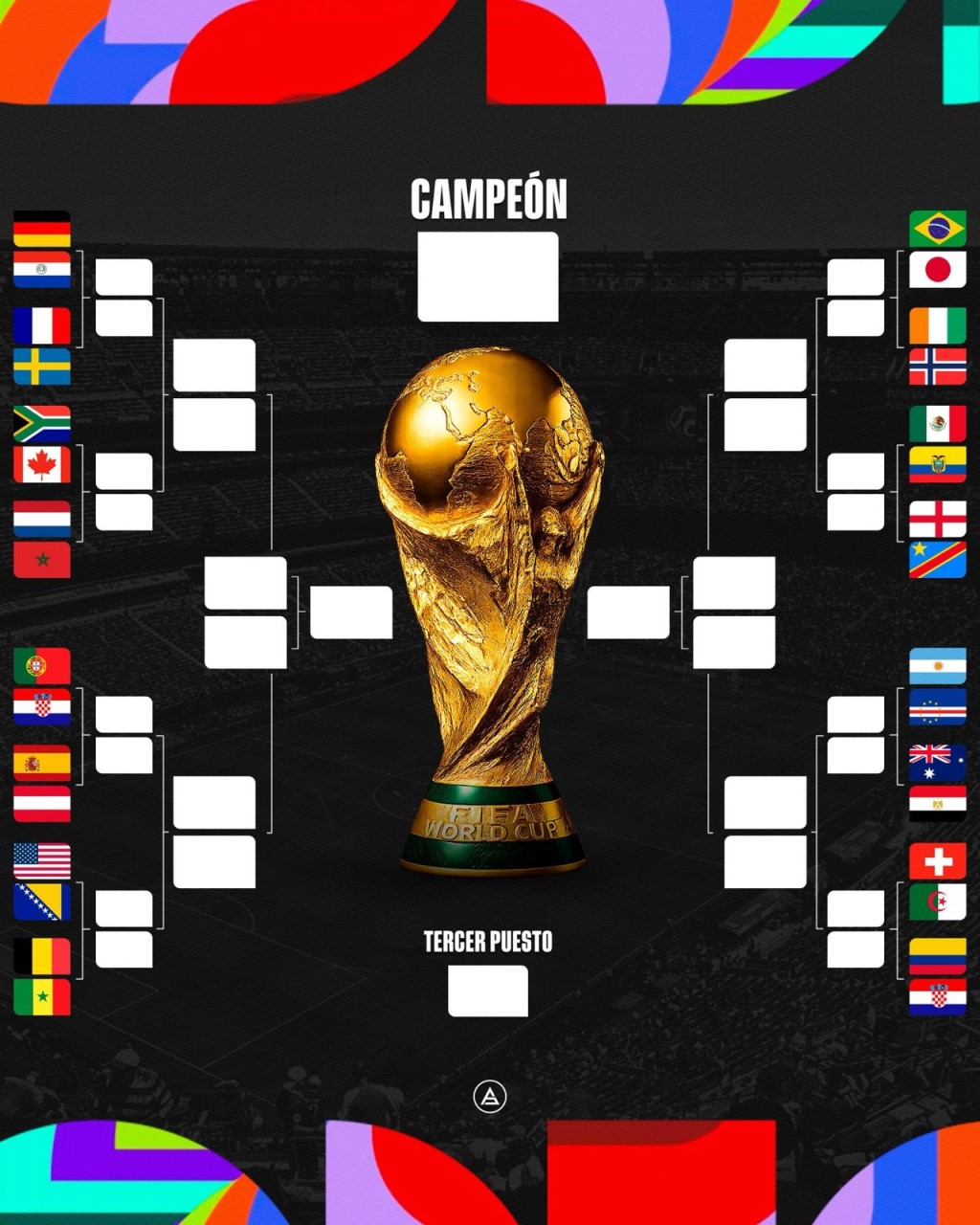 Comenzaron los 16avos de final de la Copa del Mundo 2026