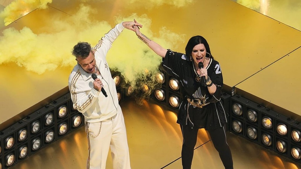 Robbie Williams y Laura Pausini cantar&aacute;n en la gran final del Mundial 2026