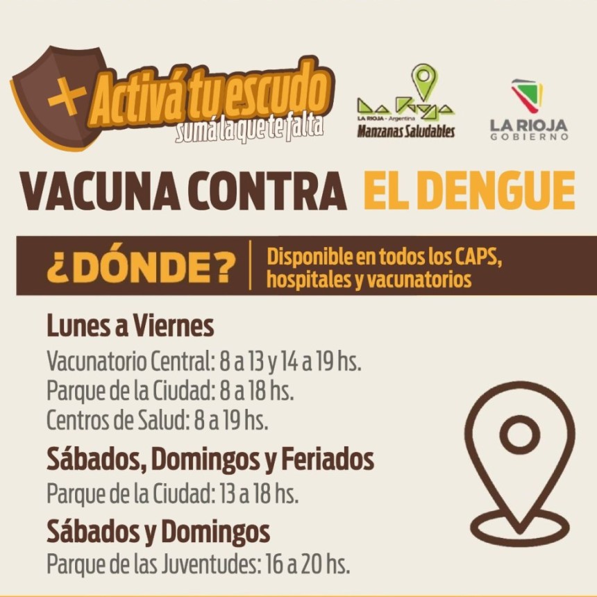 Vacuna contra el dengue: convocan a quienes recibieron la primera dosis a completar el esquema